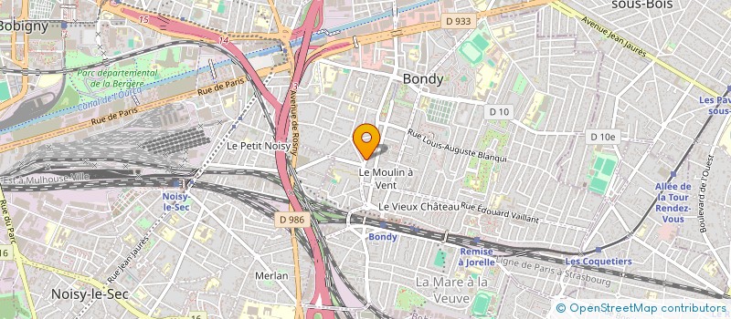 localisation de l'entreprise AALLO TRANSPORTS à BONDY