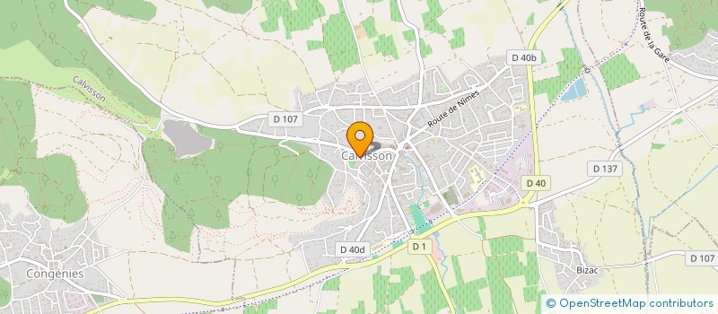 localisation de l'entreprise AALM FAMILY  CALVISSON