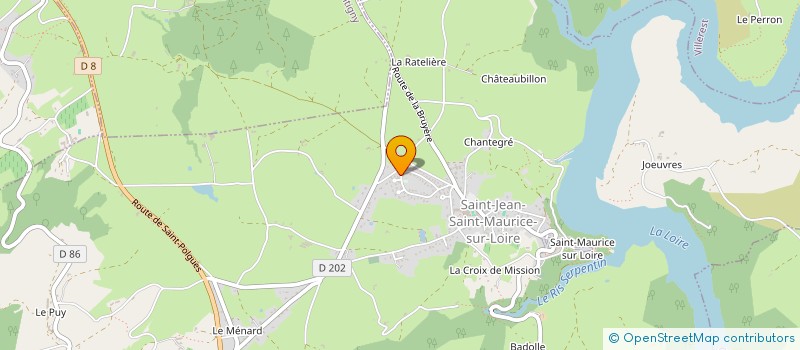 localisation de l'entreprise AALM IMMO  SAINT-JEAN-SAINT-MAURICE-SUR-LOIRE