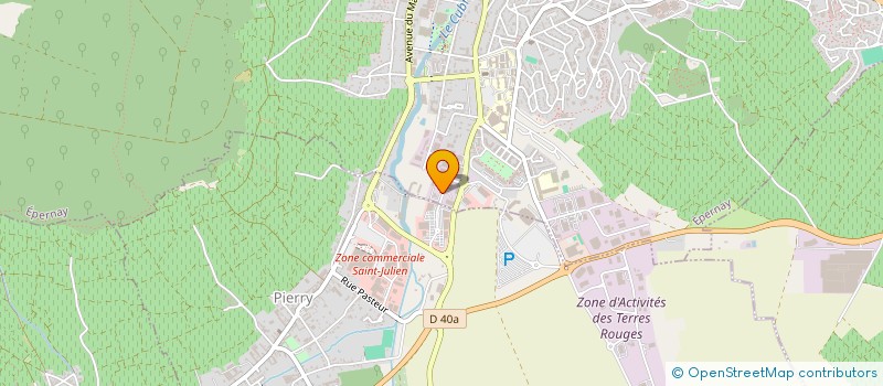 localisation de l'entreprise AALP à EPERNAY