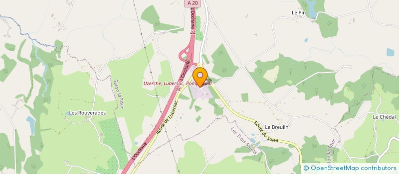 localisation de l'entreprise AALPI  SALON-LA-TOUR