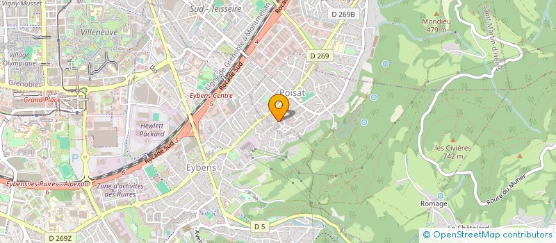 localisation de l'entreprise AALS à POISAT