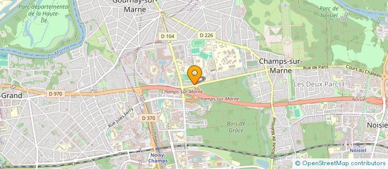 localisation de l'entreprise AALVENTESAZ à CHAMPS-SUR-MARNE