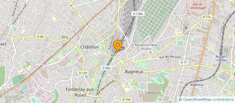 localisation de l'entreprise AALYAH RECYCLAGE à BAGNEUX