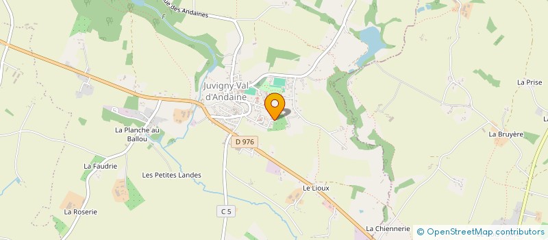 localisation de l'entreprise AAM à JUVIGNY VAL D'ANDAINE