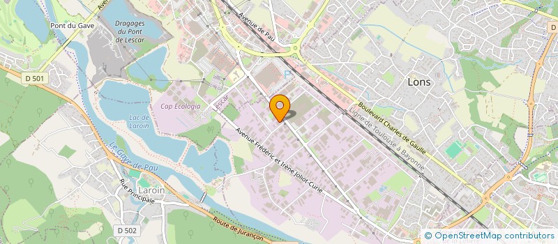 localisation de l'entreprise AAMCO à LONS