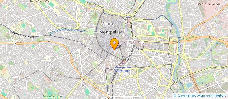 localisation de l'entreprise AAME à MONTPELLIER
