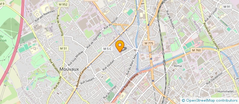 localisation de l'entreprise AAMEE  MOUVAUX