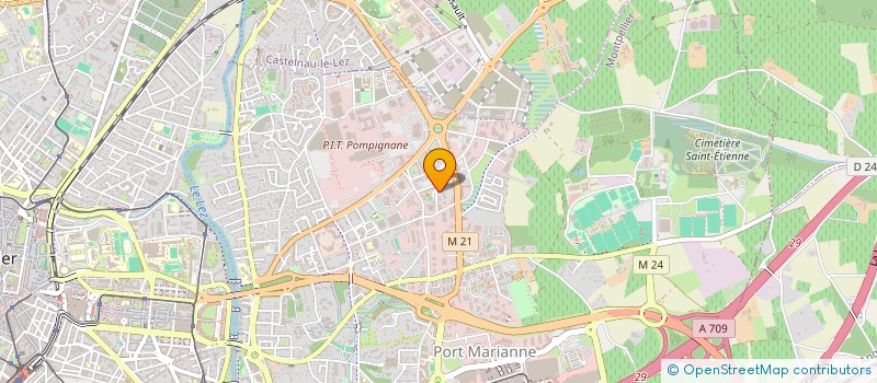 localisation de l'entreprise AAMG AUDIT & CONSEILS à MONTPELLIER