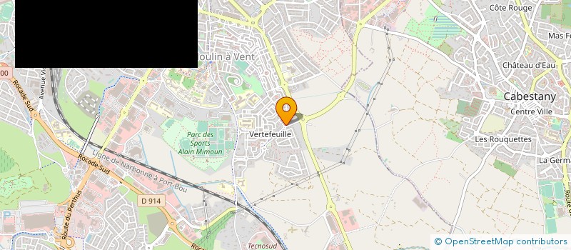 localisation de l'entreprise AAML CABINET D'INFIRMIER  PERPIGNAN