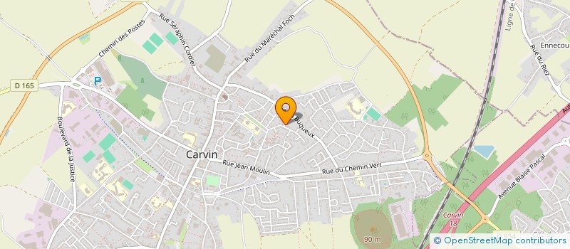 localisation de l'entreprise AAMP FRANCE à CARVIN