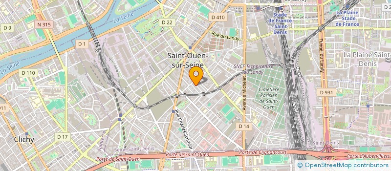 localisation de l'entreprise AAN BAT à SAINT-OUEN-SUR-SEINE