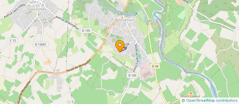 localisation de l'entreprise AANAT MALKI BELMOUMENE  BOISSERON