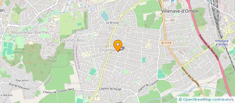 localisation de l'entreprise AANF à CESTAS