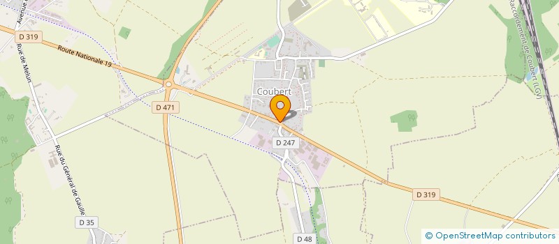 localisation de l'entreprise AANINE ET LEMSOUGUY à COUBERT
