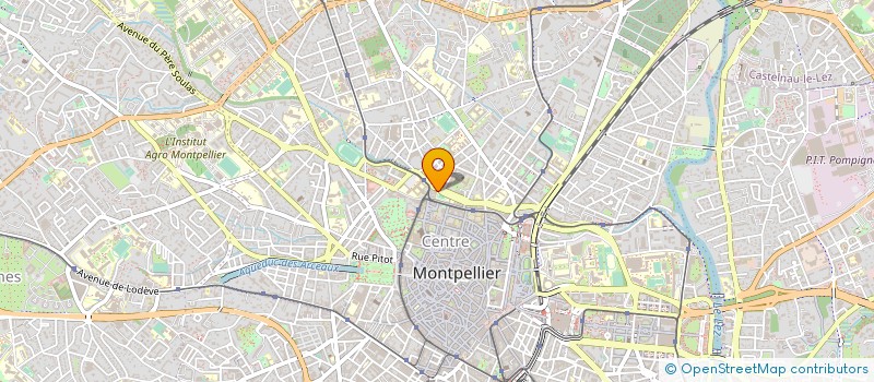 localisation de l'entreprise AAO à MONTPELLIER
