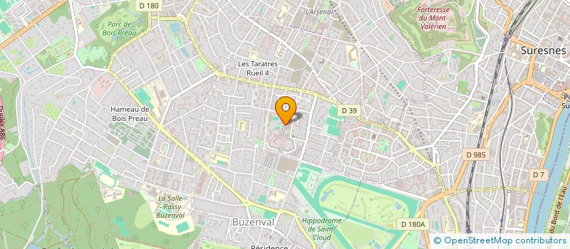 localisation de l'entreprise AAO TRANSPORTS à RUEIL-MALMAISON