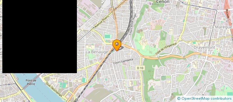 localisation de l'entreprise AAP  CENON