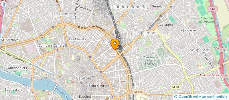 localisation de l'entreprise AAP à TOULOUSE