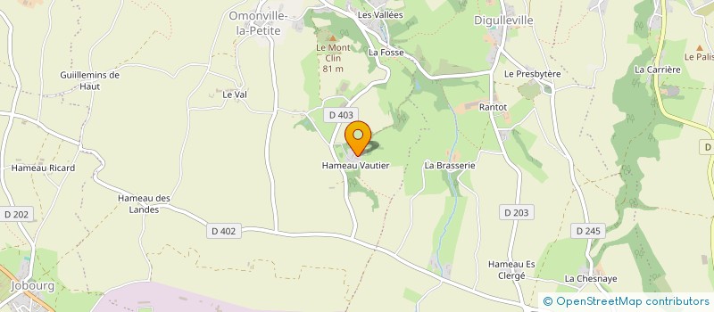 localisation de l'entreprise AAP AIR COMMUTER  LA HAGUE