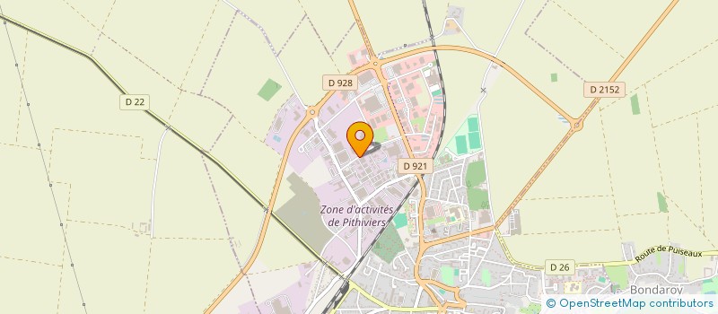 localisation de l'entreprise AAP-DISTRIBUTION à PITHIVIERS