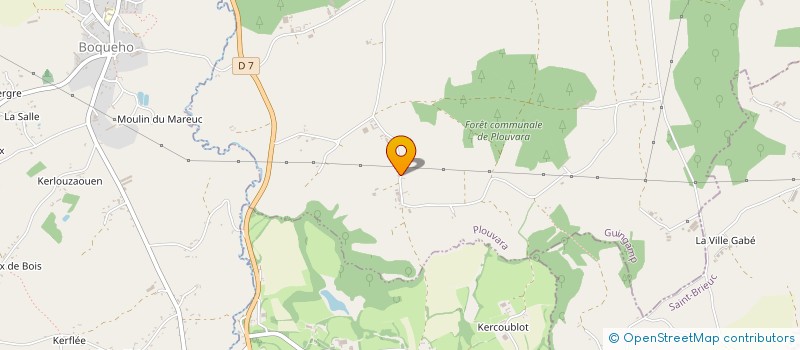 localisation de l'entreprise AAPH  PLOUVARA