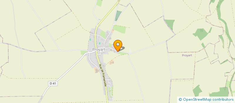 localisation de l'entreprise AAPI  PROYART