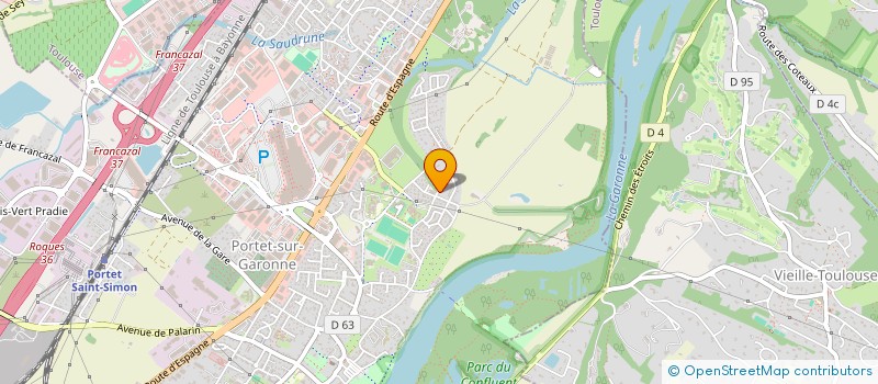 localisation de l'entreprise AAPLAQ à PORTET-SUR-GARONNE