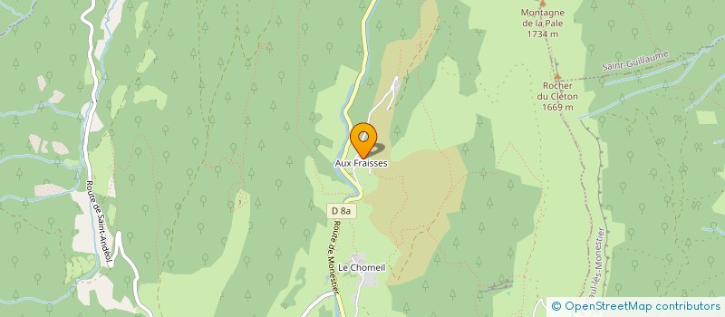 localisation de l'entreprise AAPPMA LA GAULE DU GRAND VEYMONT  GRESSE-EN-VERCORS