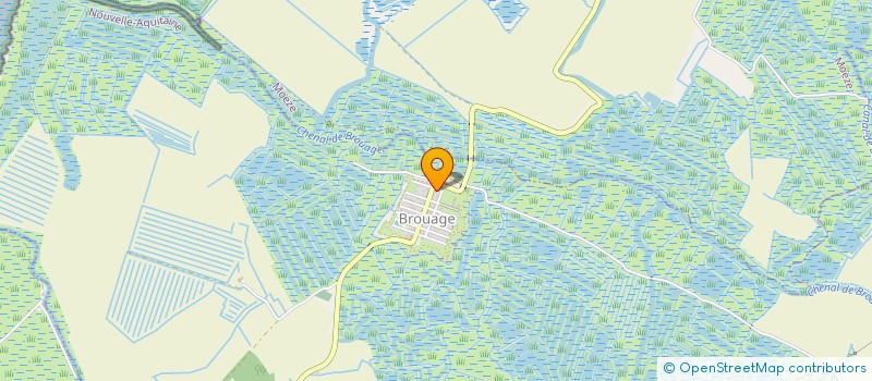 localisation de l'entreprise AAPPMA LA GAULE MARENNAISE  MARENNES-HIERS-BROUAGE