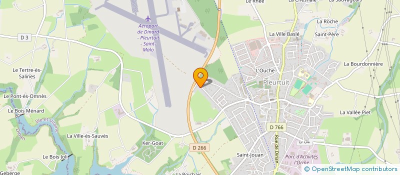 localisation de l'entreprise AAPPMA LE MOULINET DINARD PLEURTUIT  PLEURTUIT