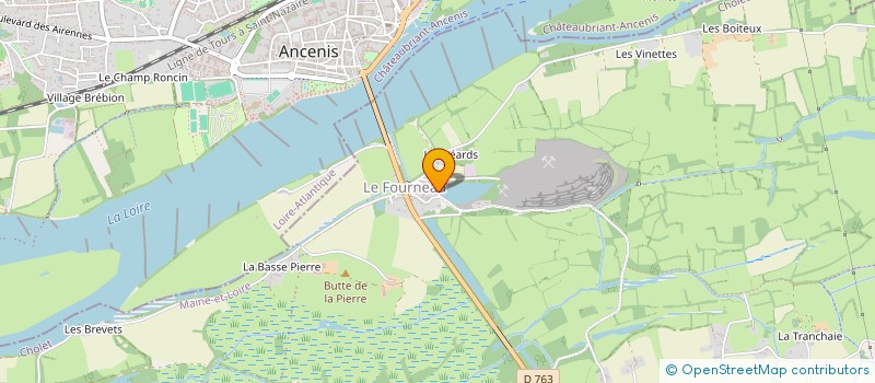 localisation de l'entreprise AAPPMA LES MARTINS PECHEURS à MONTREVAULT-SUR-EVRE
