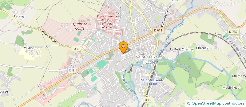 localisation de l'entreprise AAPPMA LES PECHES SPORTIVES ST MAIXENTAISES  SAINT-MAIXENT-L'ECOLE