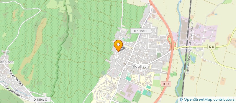 localisation de l'entreprise AAPPMA ROUFFACH  ROUFFACH