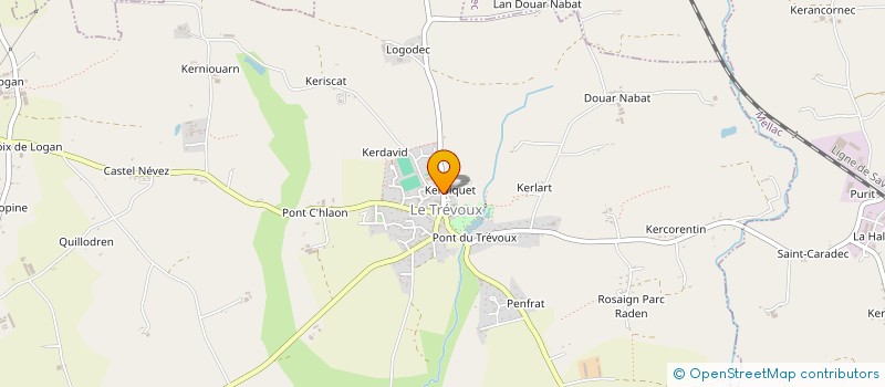 localisation de l'entreprise AAPPMA ST THURIEN  SAINT-THURIEN