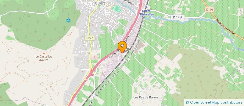 localisation de l'entreprise AAPS SARL à CUERS