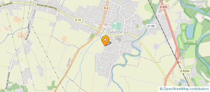 localisation de l'entreprise AAR à LABARTHE-SUR-LEZE