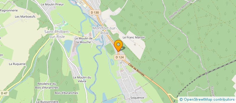 localisation de l'entreprise AAR NORMANDIE à MONTFORT-SUR-RISLE