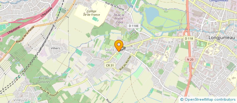 localisation de l'entreprise AARAV à SAULX-LES-CHARTREUX