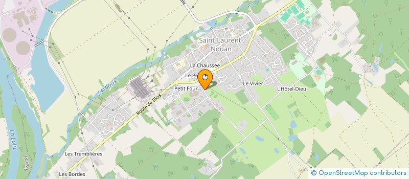 localisation de l'entreprise AARCAL  SAINT-LAURENT-NOUAN