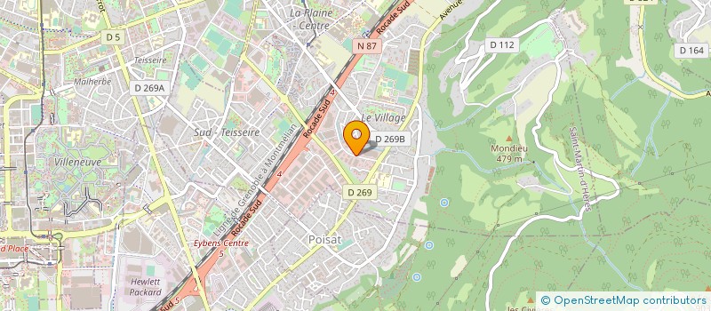localisation de l'entreprise AARE AMENAGEMENT à SAINT-MARTIN-D'HERES