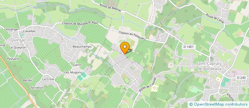 localisation de l'entreprise AAREL  CAMBLANES-ET-MEYNAC