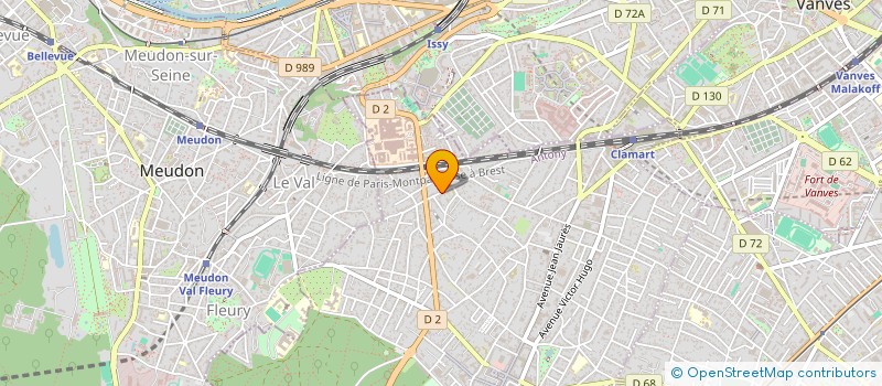 localisation de l'entreprise AARFA GROUPE à CLAMART