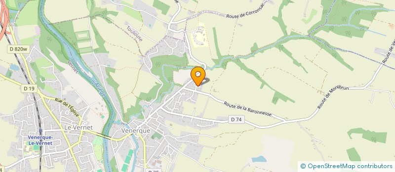 localisation de l'entreprise AARLO à VENERQUE