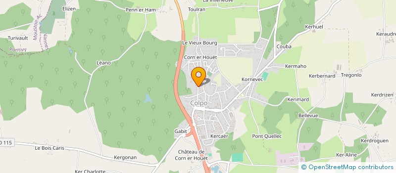 localisation de l'entreprise AARON  COLPO