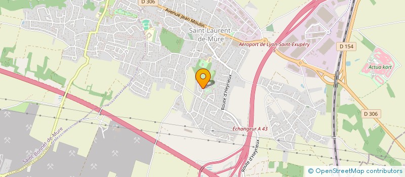 localisation de l'entreprise AARON  SAINT-LAURENT-DE-MURE