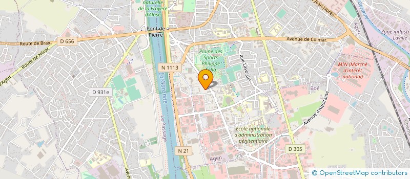localisation de l'entreprise AARON CONSEILS & FINANCES à AGEN