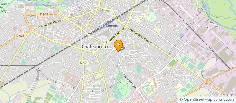 localisation de l'entreprise AARON & DOV COMPAGNIE à CHATEAUROUX