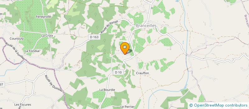 localisation de l'entreprise AARON MACE  BRANCEILLES