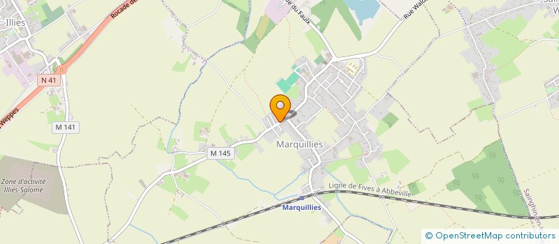 localisation de l'entreprise AARON QUARTET  MARQUILLIES